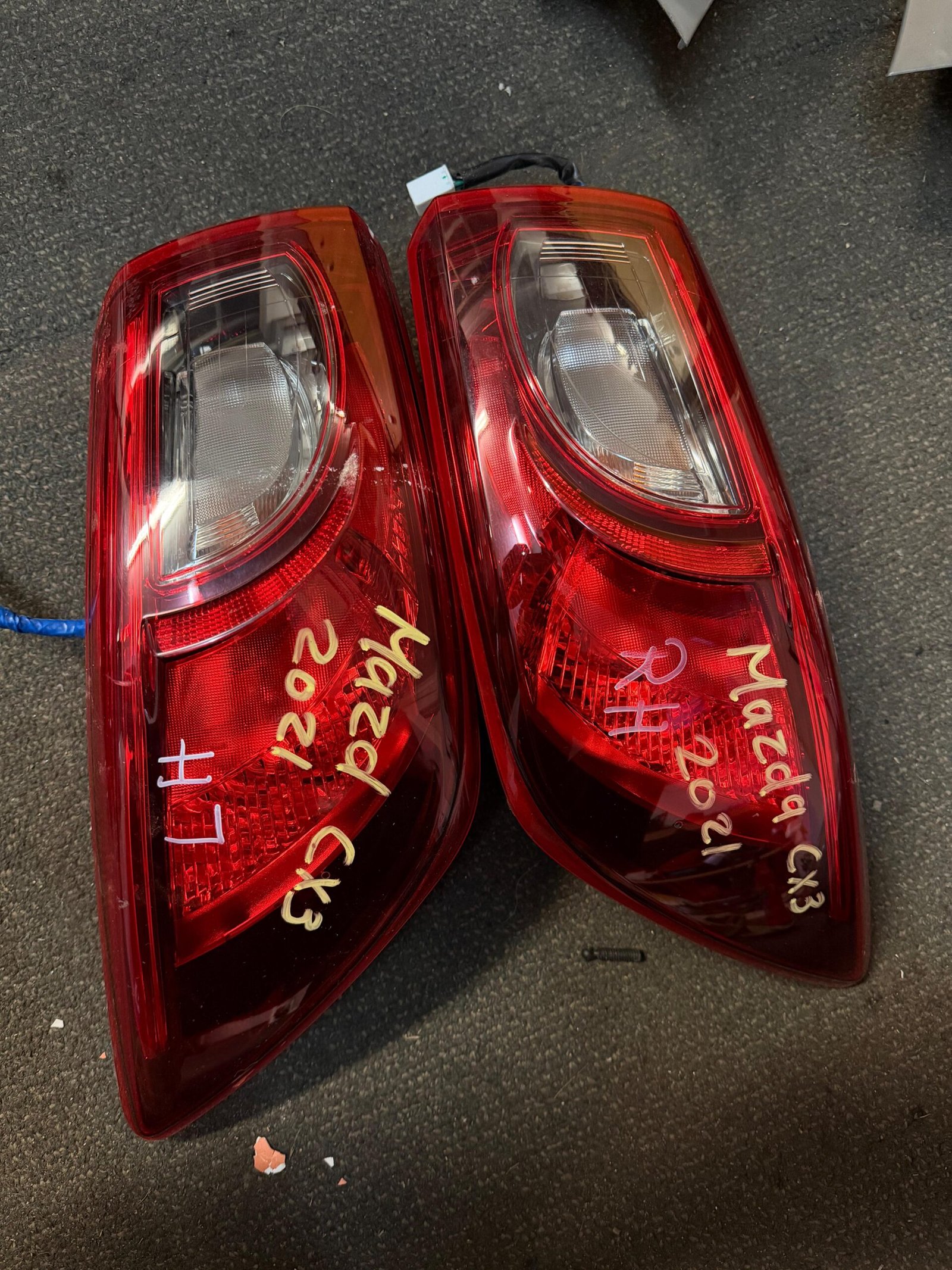 2021 Mazda CX-3 Left & Right Tail Light